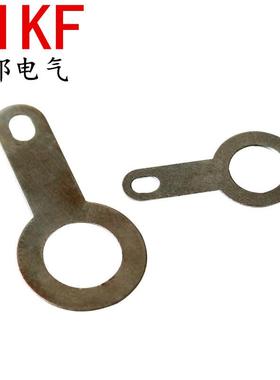 单2头焊片铜垫圈线耳双头接线片2.28122...73.4.25262焊接端子