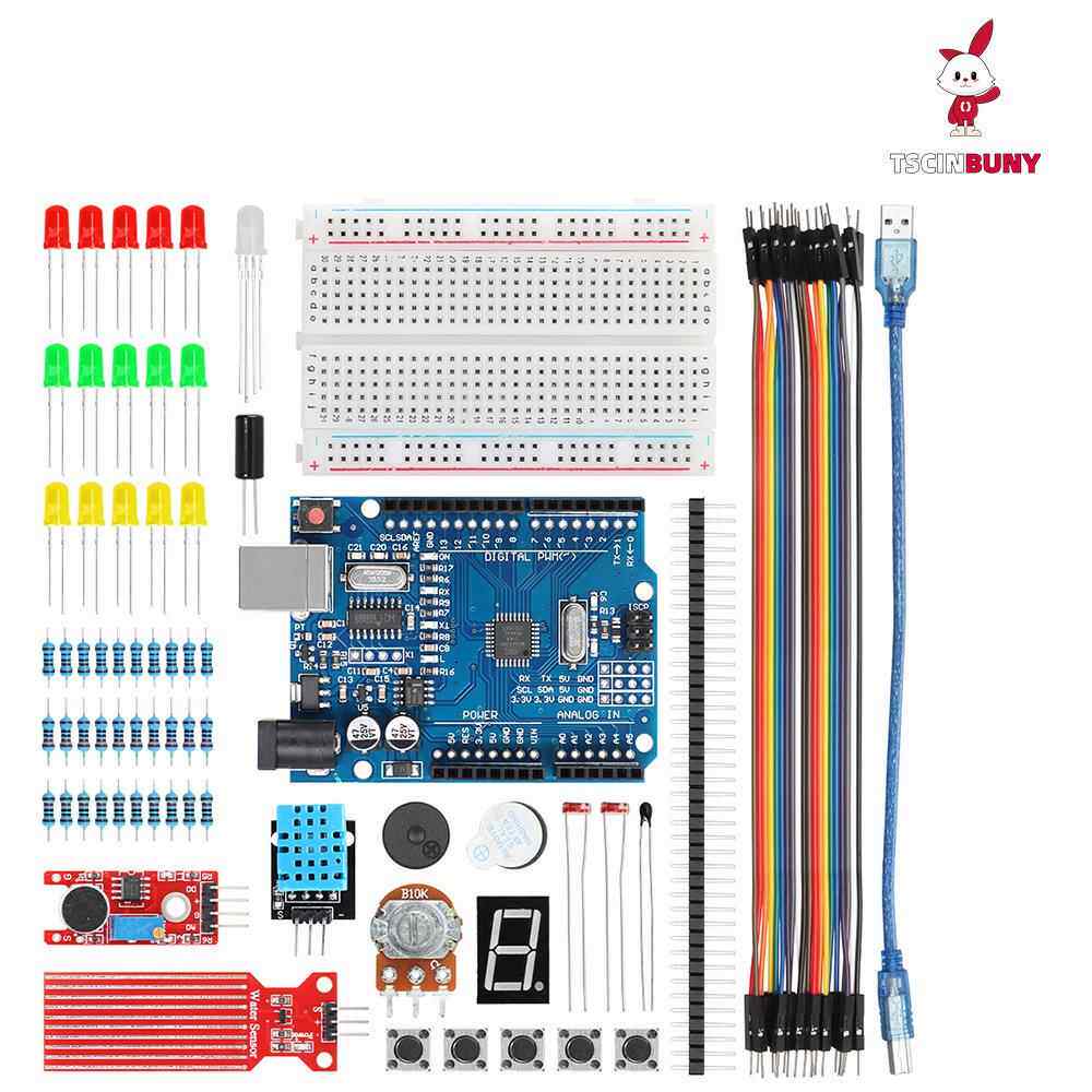 兼容UNOR3入门学习套件电子创客元件包初学者入门套件兼容Arduino