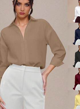 Women's Spring Summer New Fashion Comfortable Fitted Lapel