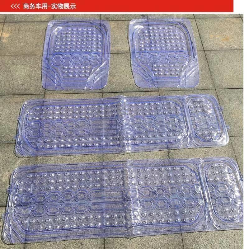 汽车脚垫 通用 易清洗 塑料防水透明汽车地垫软胶垫 可剪裁防冻