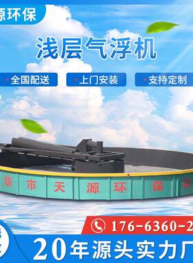 山东超效浅层气浮机污水处理设备气浮设备环保设备制造