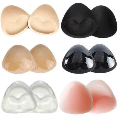 Silicone Bra Inserts Breast Pads Sticky Push-up Women Push U