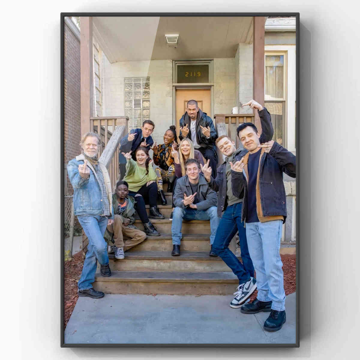 美剧无耻之徒周边装饰画卧室挂画海报弗兰克shamless宿舍壁画背景
