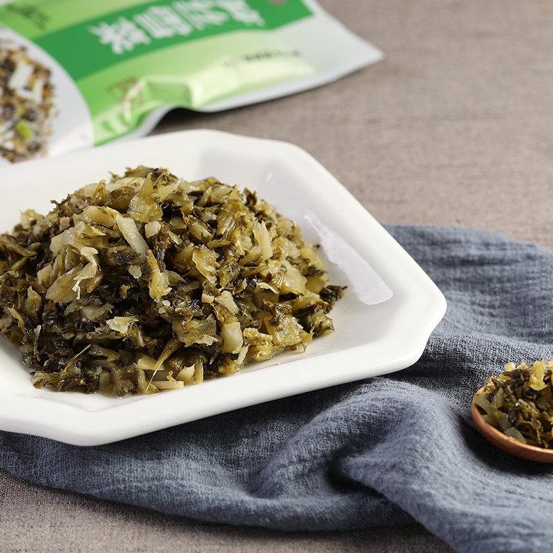新货宁波特产鄞州邱隘引发美味雪菜500g*5袋雪里蕻新鲜咸菜腌菜下图片