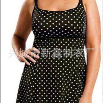 Brand new plus size skirt style swimsuit, fat woman style,