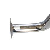 L型加长伸臂带万向节 双头单头小区围墙 墙装 贴墙不锈钢监控支架