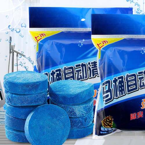 Toilet cleaner blue bubble toilet cleaning agent, toilet cle