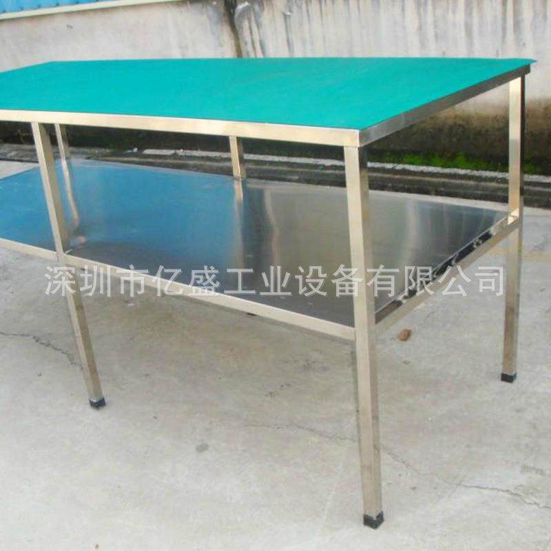 广州不锈钢维修焊锡台组装式铝合金线棒工作台防静电检测置物台