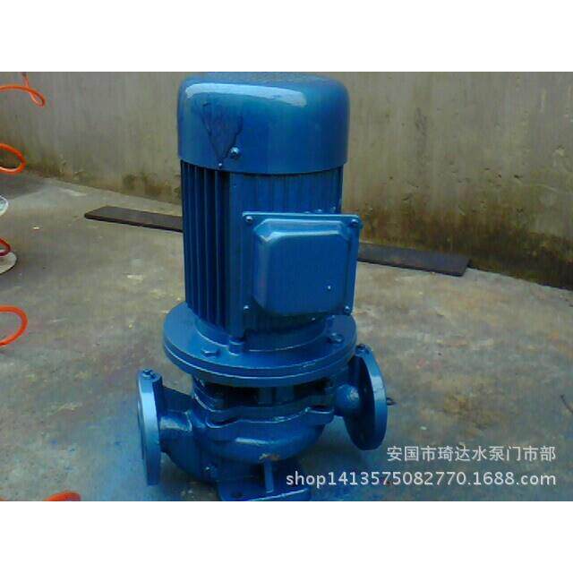 立式管道泵 ISG80-160管道泵 热水循环泵 锅炉给水泵