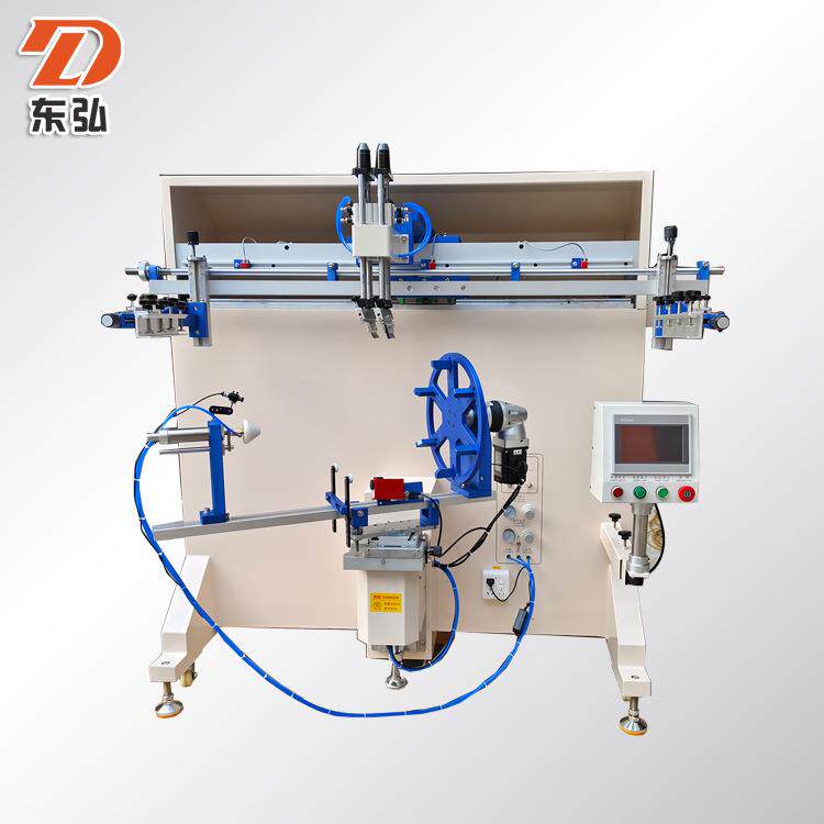 饮水机水桶纯净水桶矿泉水桶双色套色丝印机圆面曲面整圈印刷丝