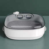 微波炉专用蒸笼耐高温家用加热馒头包子器皿带盖加厚蒸盒蒸屉蒸格