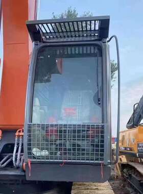 挖掘机神钢SK210护网驾驶室边门