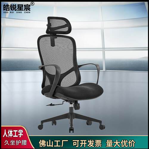 人体工学椅电脑椅家用舒适久坐办公椅学习椅子电竞座椅转椅升降椅