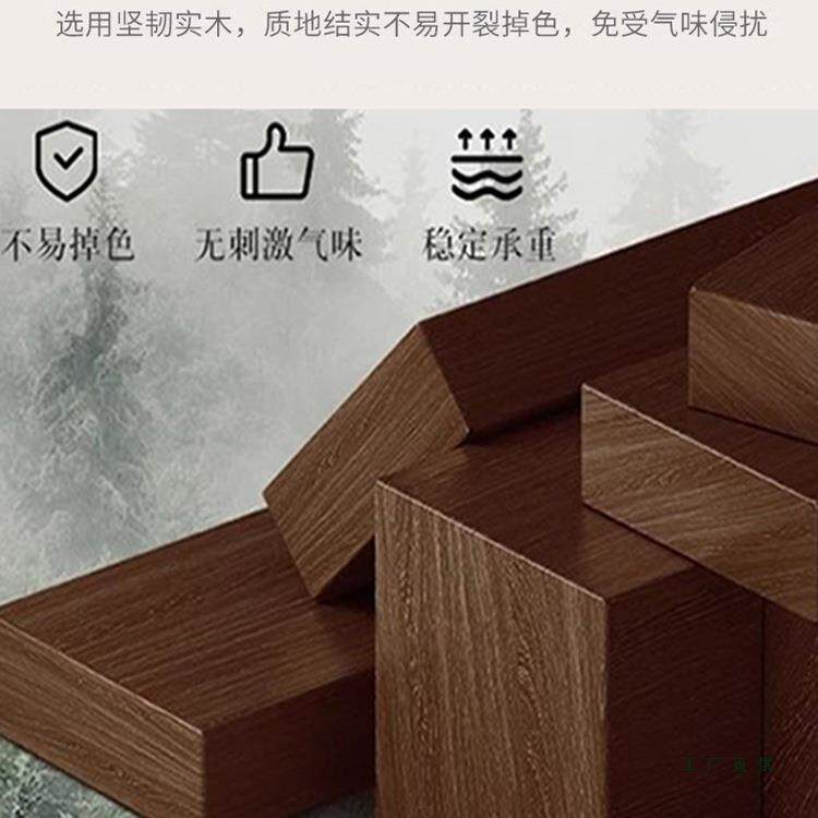 飘窗小桌子实木炕桌榻榻米茶桌茶985几件三套窗台矮书桌室坐卧地