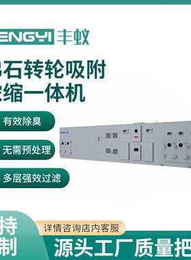 沸石转轮吸附浓缩一体机蓄热式焚烧炉RTO涂装印刷废气环保设备