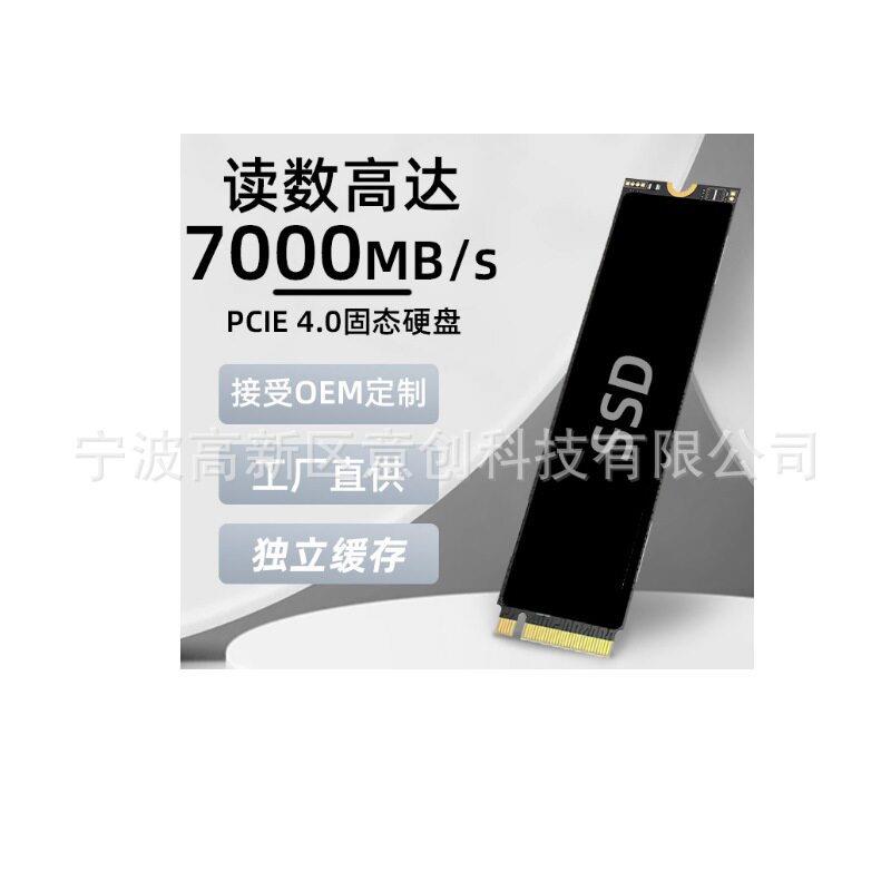 跨境NVMESSDPCIE4.0独立缓存M2接口1TB笔记本台式M.2固态硬盘