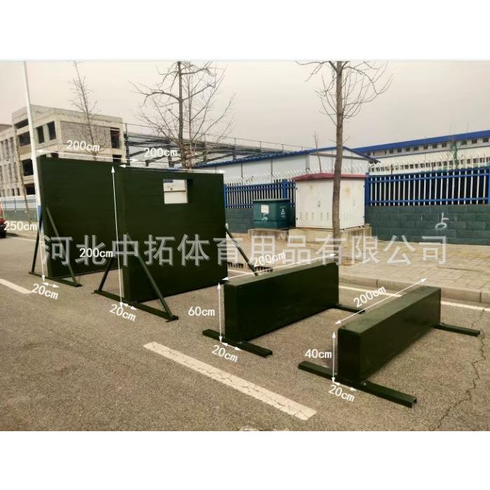 高墙模拟投掷墙户外训练器材障碍拓展投掷墙训练器材2m*2m
