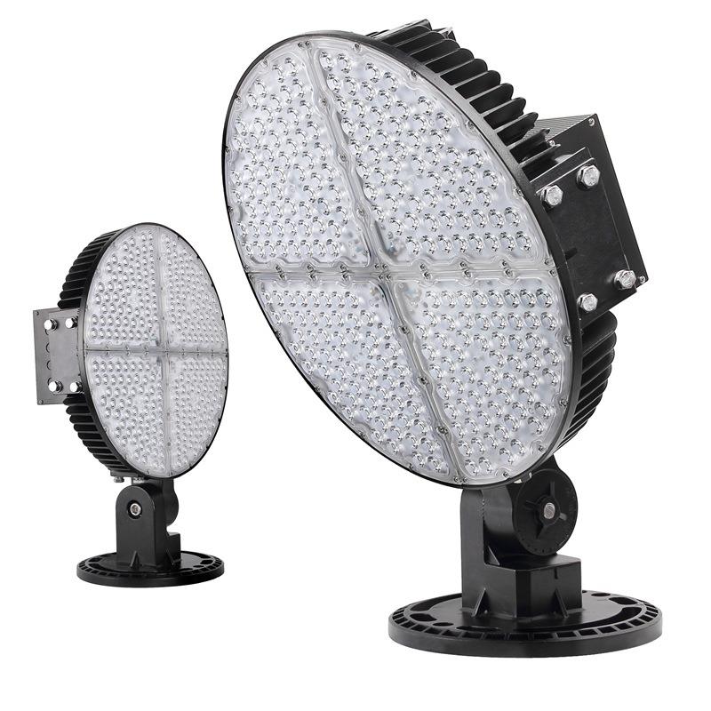 户外西瓜灯套件 LED投光灯外壳600W 室外照明灯具套件 投射灯外壳
