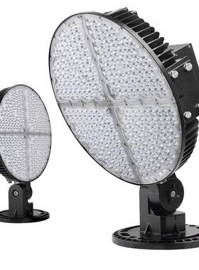 户外西瓜灯套件 LED投光灯外壳600W 室外照明灯具套件 投射灯外壳