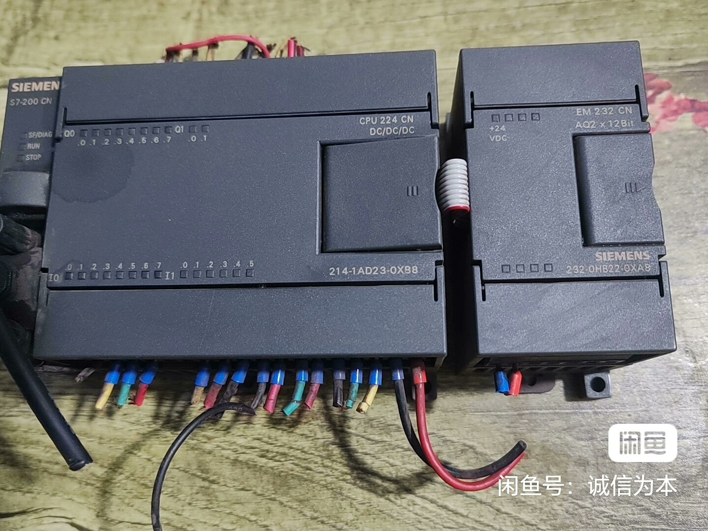 拆机西门子S7-200CN PLC一套