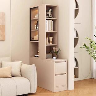 实木角柜沙发边柜转角置物柜客厅简约夹缝柜沙发侧边柜书房储物柜