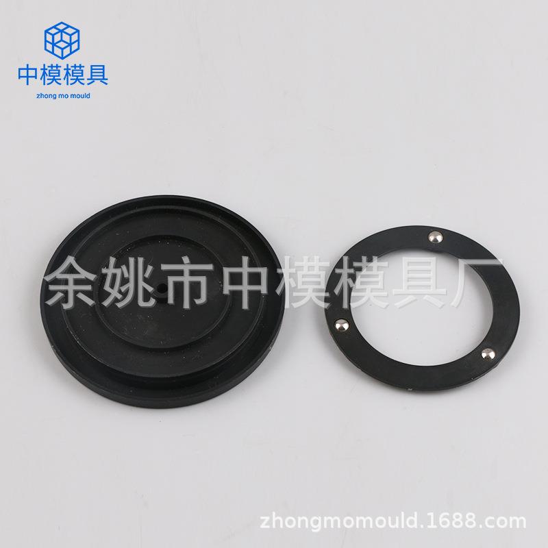 笔盒旋转底座注塑模具塑料模具精密模具双色二次包胶模具