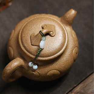 宜兴降紫砂壶原矿坡泥高手工制如意仿ZHIFU-87作古端茶壶茶具直销
