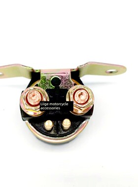 适用于Gs125摩托车配件En125钻豹Hj125K启动继电器启动吸AI