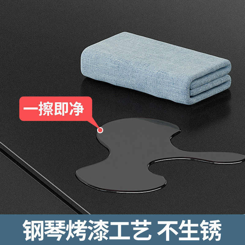 落地双层厨房置物架 家用伸缩烤箱架子 台面不锈钢微波炉收纳架