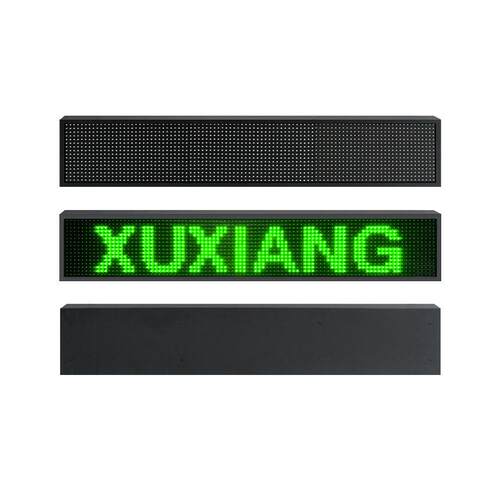 Led广告显示屏门头滚动走字屏户外防水电子全彩led显示屏绿色