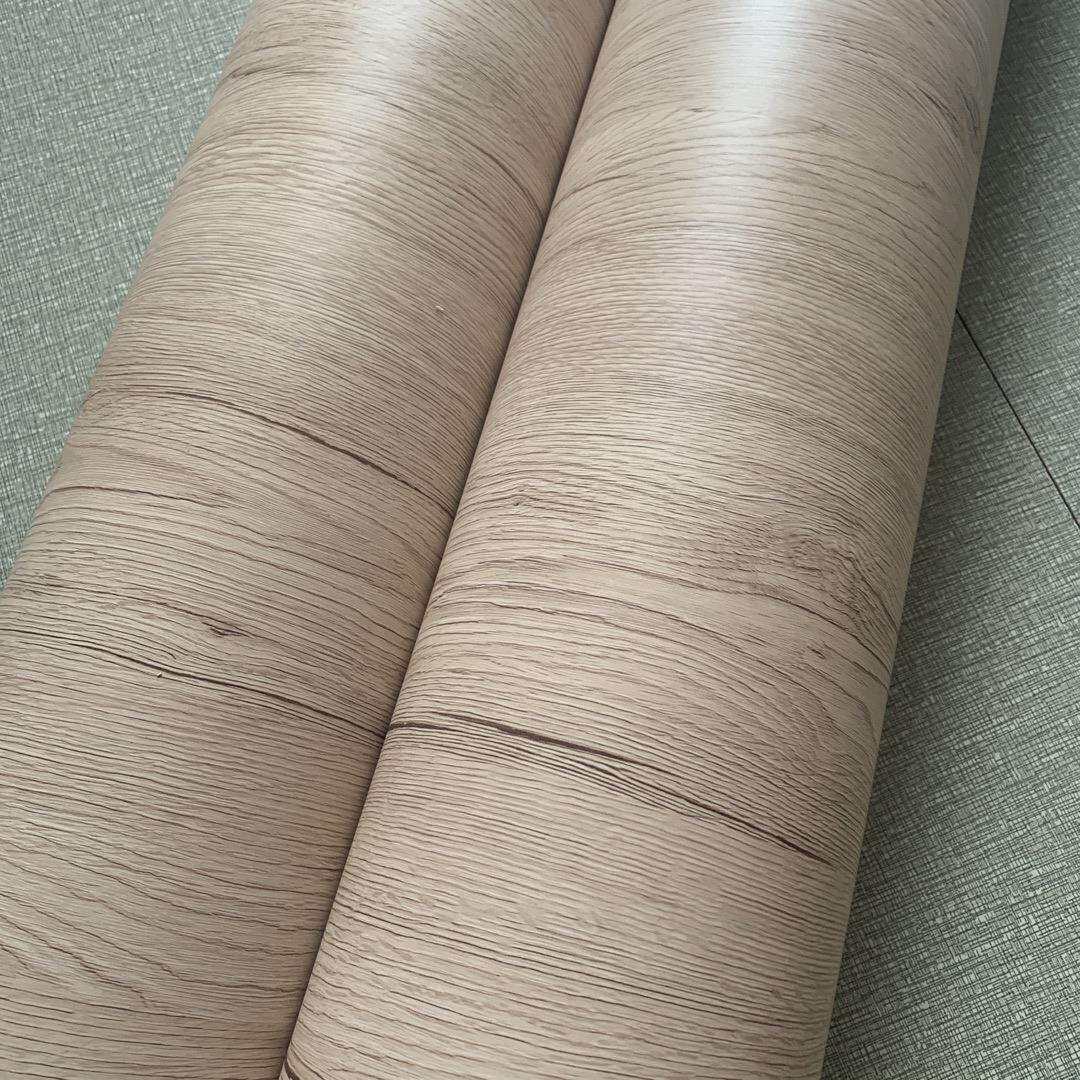 特厚导气槽柏木纹背胶自粘墙纸壁纸展柜装饰贴膜翻新贴纸波音软片