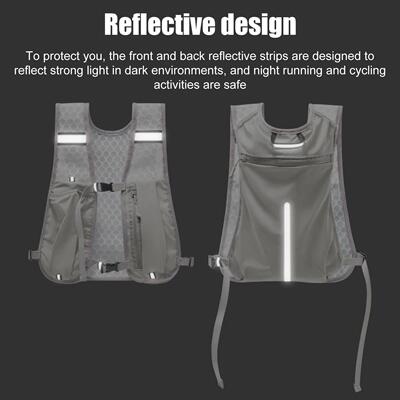 Running Water Bottle Storage Vest Lightweight Running Vest