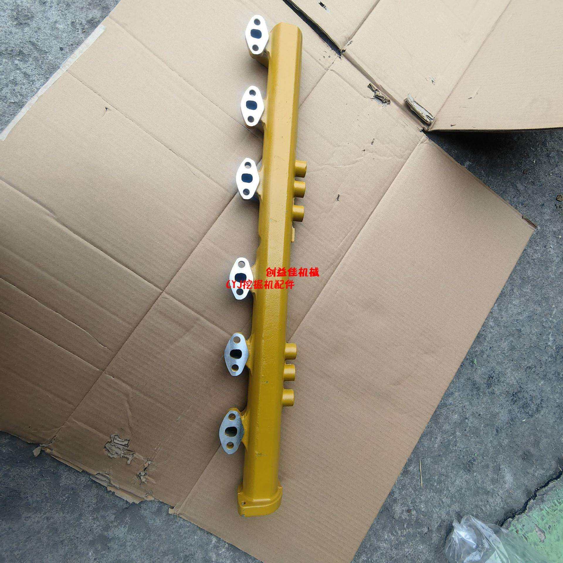 挖掘机配件卡特E320BS6K发动机水道分水管