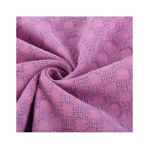 水洗提花小圆格全棉帆布面料 黑色帆布 家纺靠垫抱枕箱包提花面料