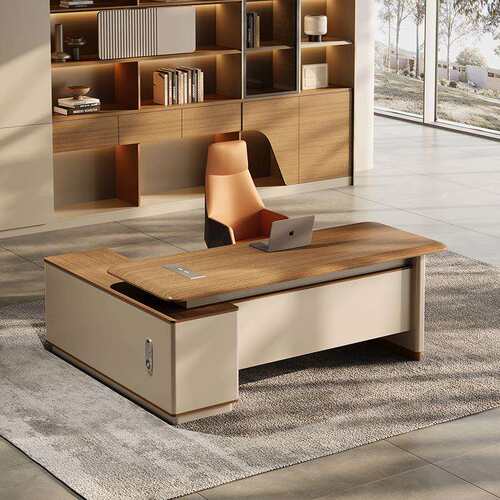 办公桌老板桌椅组合简约现代轻奢办公室经理主管桌办公家具大班台