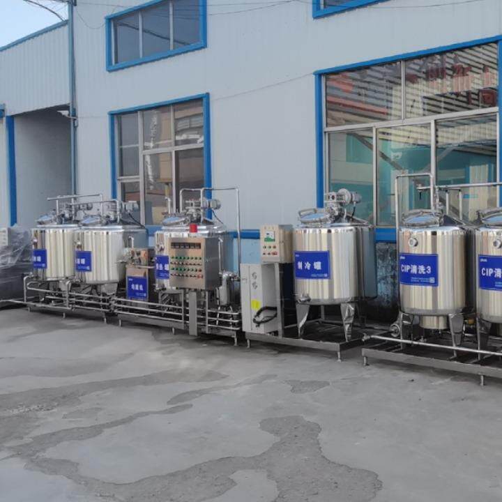 小型酸奶生产线全自动液态乳品生产流水线羊奶驼奶液体酸奶生产线