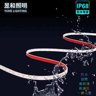 硅胶灯带led柔性24v低压柔性嵌入式 线型线性线形灯IP68防水灯条