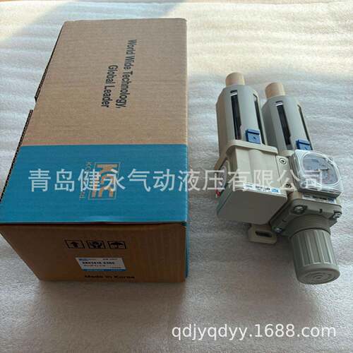 KCC空气过滤减压二联件KAU301D-03DG过滤调压阀/油雾器
