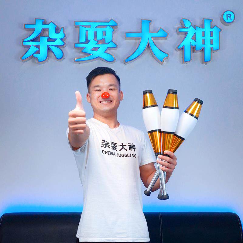 英国进口杂耍棒【送杂耍教学】手抛棒杂技小丑杂耍舞台表演捷克棒