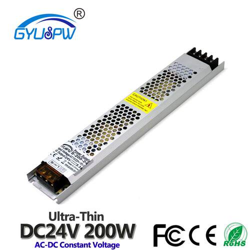 LED广告灯箱招牌直流电源24V200W线条灯驱动电源 AC220V转24V电源
