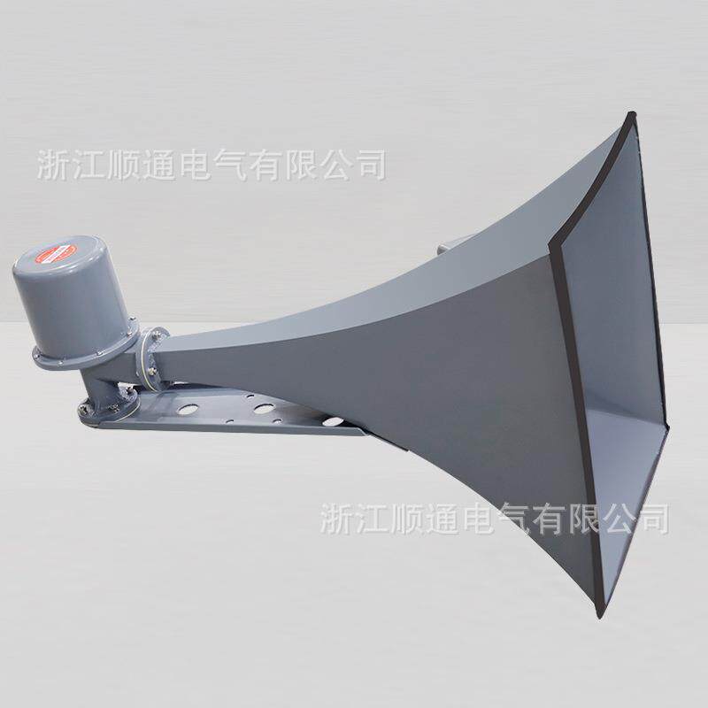船用方形扬声器YHC100-1号筒广播扩声器壁挂防水喇叭定压60/120V