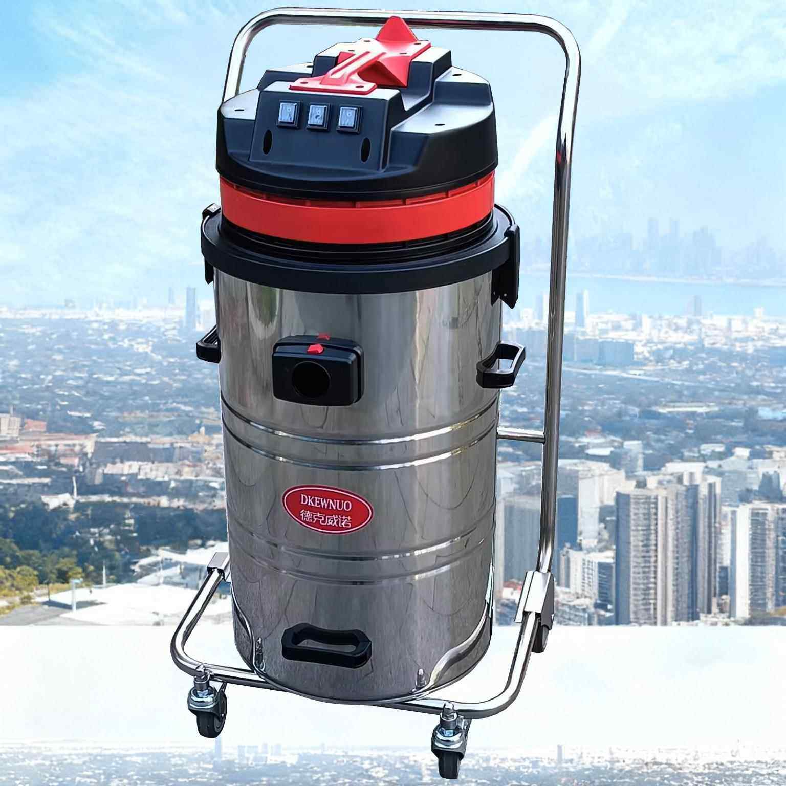 220V单相电3600W强吸力大功率工业吸尘器吸砂石废料锯末焊渣木屑