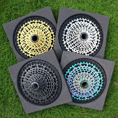 SPEDAO速奥 狮璐12速山地自行车飞轮 HG塔基铝合金一体镂空11-50T