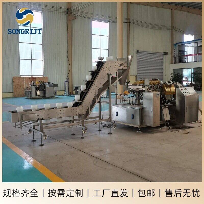 冷冻薯条称重装袋真空包装设备油炸土豆块全自动给袋式真空包装机