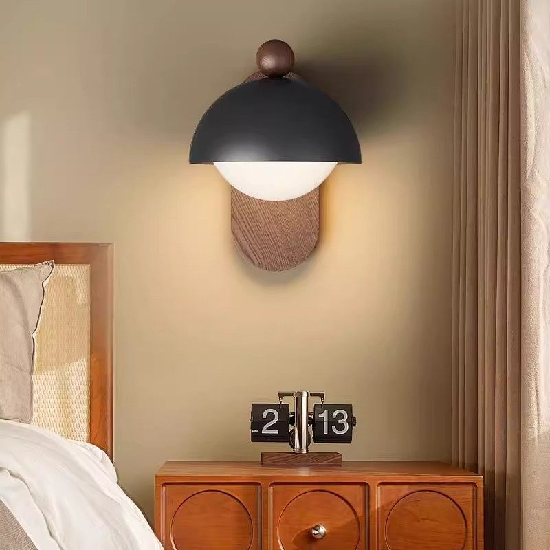 复古壁灯中古风卧室床头灯2025年新款创意新中式客厅卧室背景墙灯