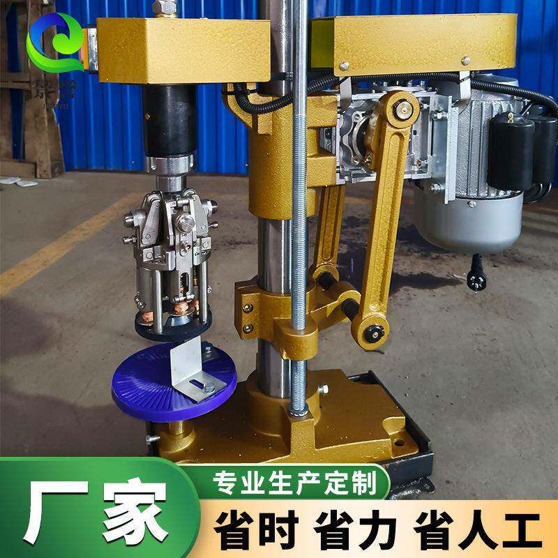 小型半自动封盖机手动台式旋盖机酱油醋饮料封口机厂家直供