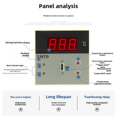 数字显示温控器Xmtd-2201 2202数字显示调节器温控器E K Pt100上
