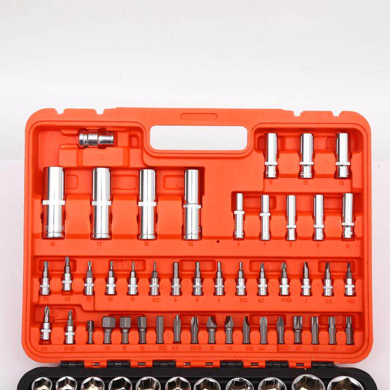 94件套汽修箱工具汽修XMV车修组合套装工具专业汽保车载套筒汽维