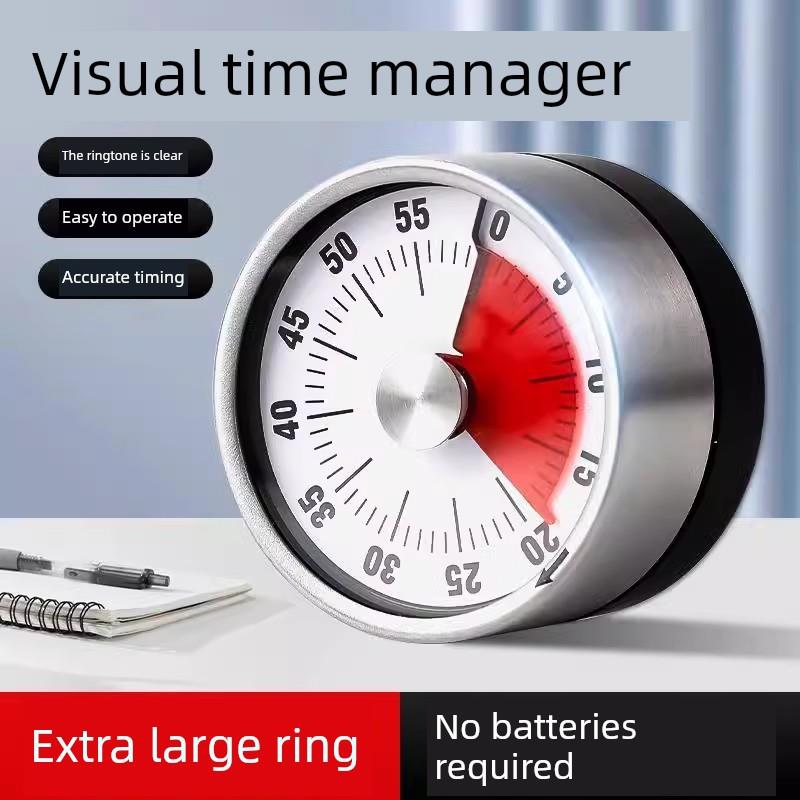 视觉定时器厨房机械计时学习儿童厨房提醒磁性烹饪秒表闹钟