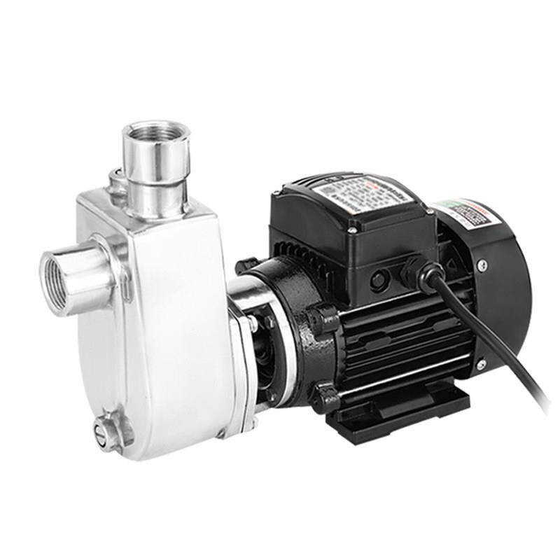 304不锈钢自吸泵耐腐蚀离心泵耐高温酸碱化工泵葡萄酒泵食品级自